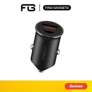 Eloop C8 Mini Car Charger 45W Max ที่ชาร์จในรถ USB-A &amp; Type-C รองรับ PD l QC 4.0 l SCP l FCP