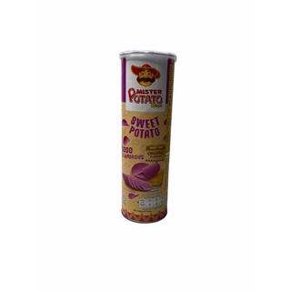 Mister Potato Crisps Sweet Potato 紫薯 มันเทศสีม่วงทอดกรอบ 100g กระป๋องสีม่วง 1 กระป๋อง/ บรรจุ 100g  ราคาพิเศษ พร้อมส่ง