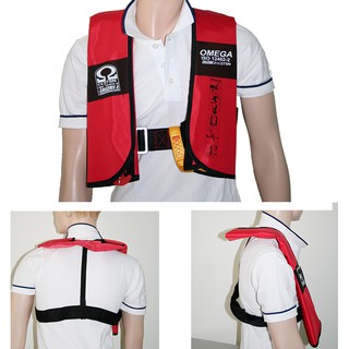 เสื้อชูชีพแบบพองลม INFLATABLE LIFEJACKET ISO 12402-2 [Lalizas]