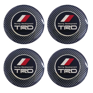 60mm. สติกเกอร์ TRD สติกเกอร์ติดดุมล้อ สติกเกอร์เรซิ่น กว้าง 60 มิล.(6เซนติเมตร)