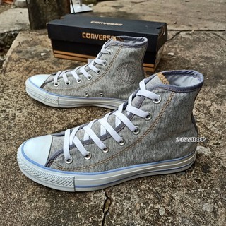 รองเท้าผ้าใบคอนเวิร์ส CONVERSE ALL STAR COTTON HI GREY 11-110FMGY รองเท้าคอนเวิร์ส พร้อมส่ง