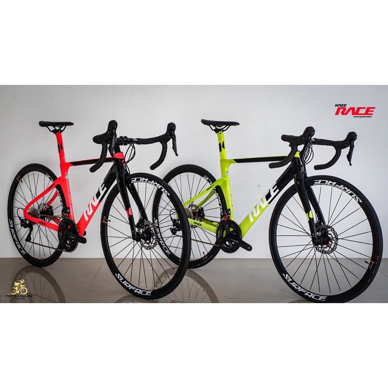 2022 KAZE RACE - KANSAI 2 Disc STD จักรยานเสือหมอบ เฟรมคาร์บอน ดิสเบรค สำหรับแข่งขัน shimano 105