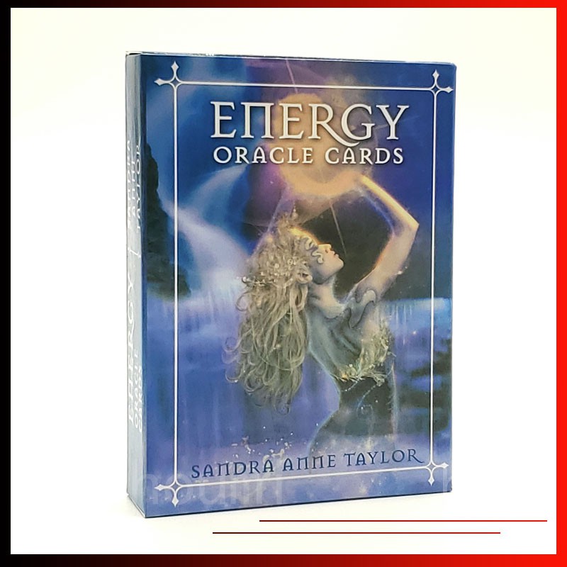 【Ready Stock】ฉบับภาษาอังกฤษ New Card Game Energy Oracle Cards 53 ชิ้น ดวงชะตาและพยากรณ์ Tarot Card