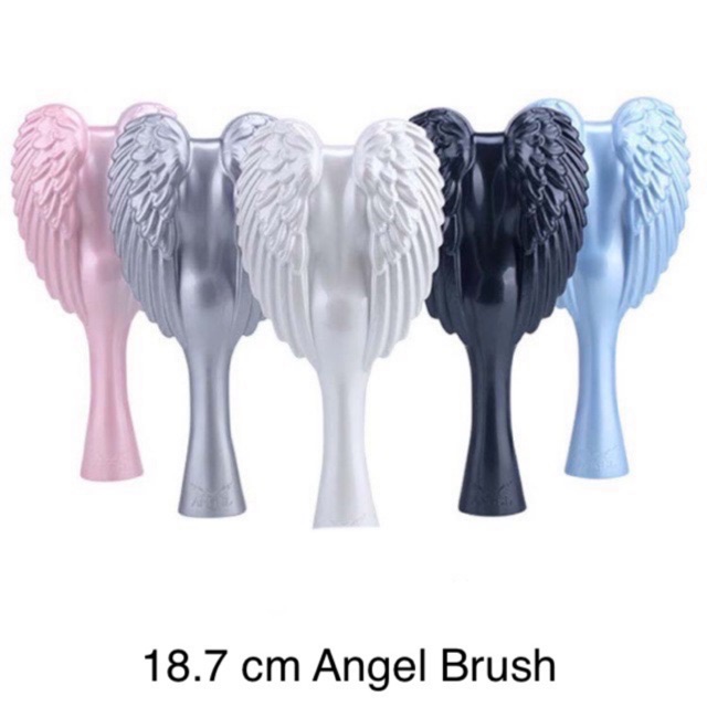 หวีนางฟ้า Tangle Angel 18.7 cm. (ไซส์กลาง) ของแท้ 100% ลดไฟฟ้าสถิต แม่ค้าหิ้วมาเองจากอังกฤษ 🇬🇧