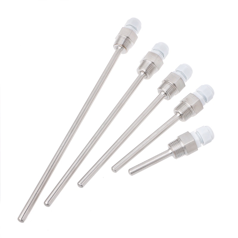 DK Stainless Steel Thermowell 1 2 NPT Threads สําหรับเซ็นเซอร์อุณหภูมิ Thermowell