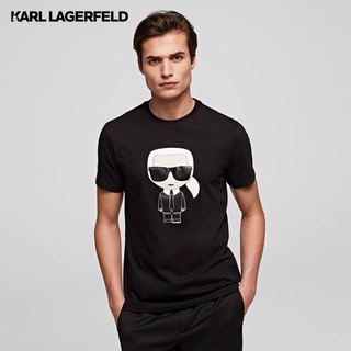 Karl Lagerfeld - KARL IKONIK T-SHIRT เสื้อยืดผู้ชาย