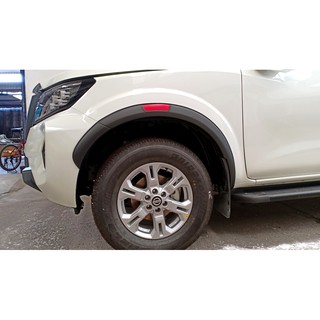 คิ้วล้อ Navara Np300 2021 ขนาด 3 นิ้ว สีดำด้าน  4 ประตู, CAB  โป่งล้อ ซุ้มล้อ V5 งาน A
