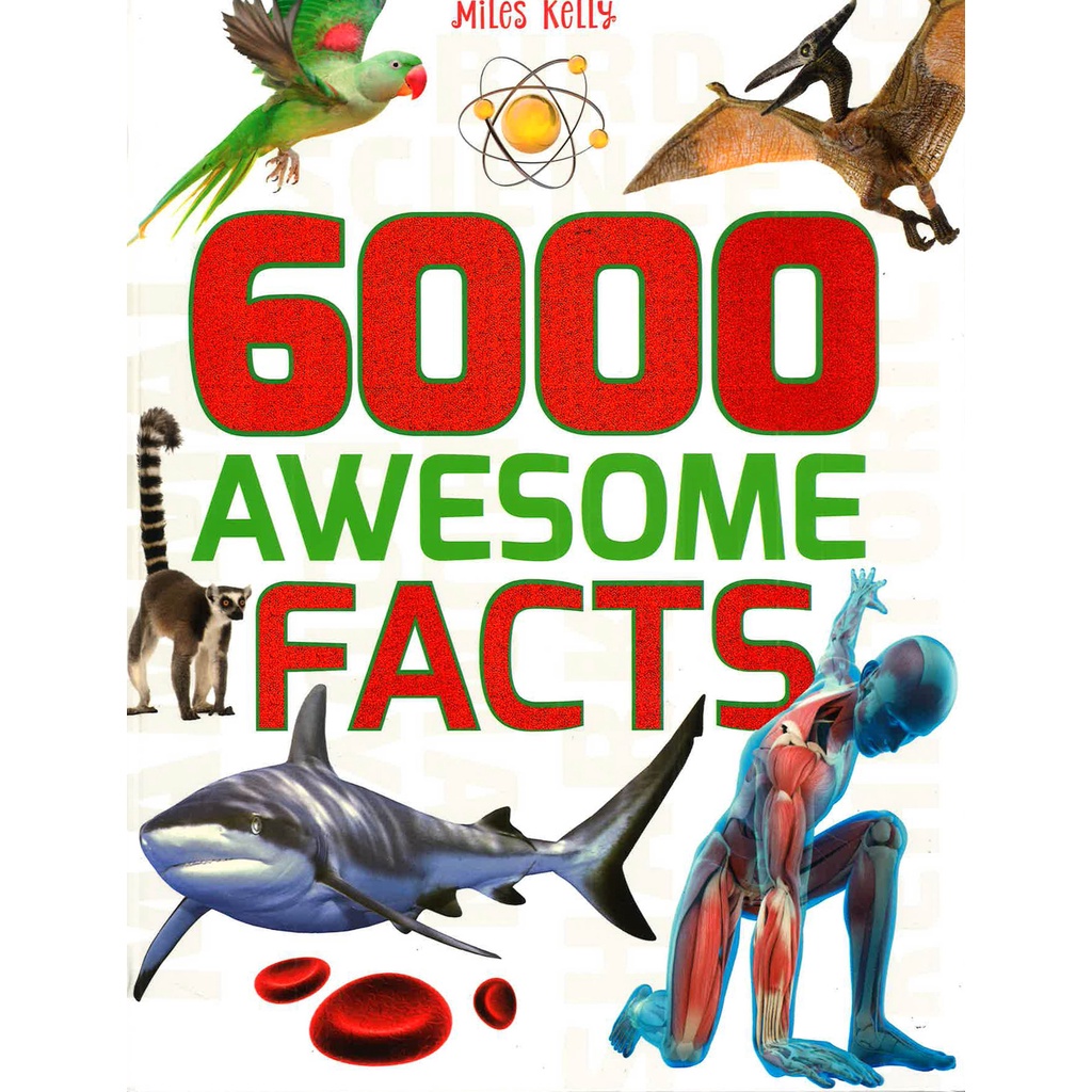 BBW หนังสือ 6000 Awesome Facts ISBN: 9781786175243