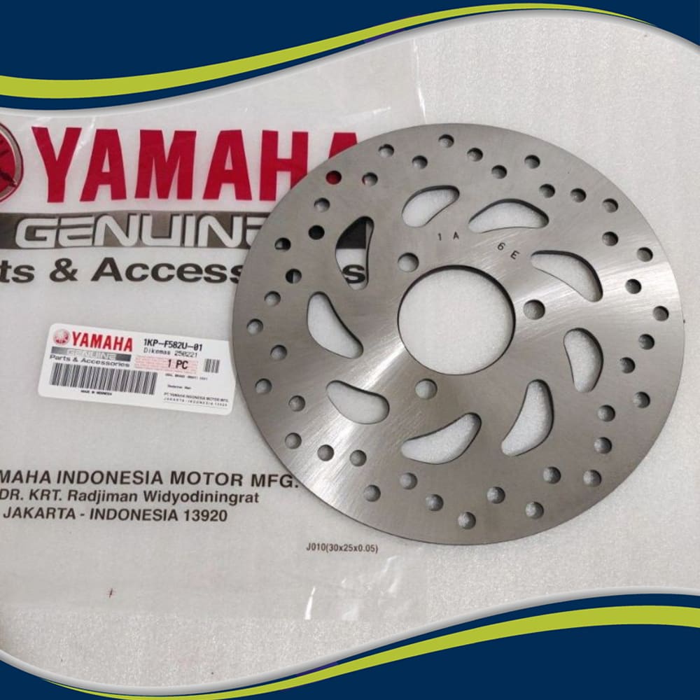 ดิสก์เบรกหน้า Yamaha Mio Soul GT 125 - M3 - Mio J - Fino Original 1KP-F582U-01 - TPS001301