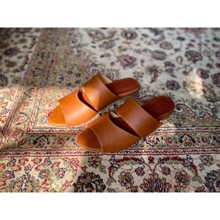 JEANE Sandals by Korapinbagbkk รองเท้าแตะหนังแท้นุ่มๆ