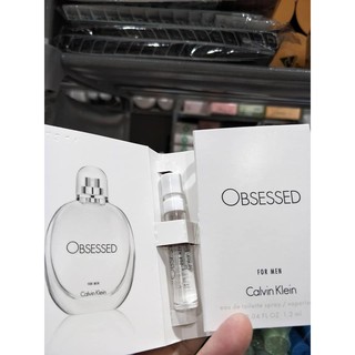 FOR MEN ขายของแท้ น้ำหอม ขนาดทดลอง Obsessed สีขาว ขนาด 1.2ml. for men