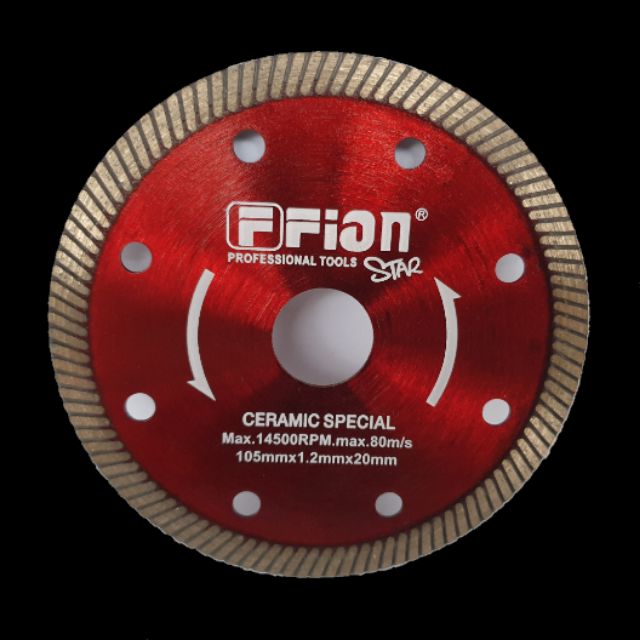 ใบตัดเพชร Fion Star  ขนาด  4  นิ้ว