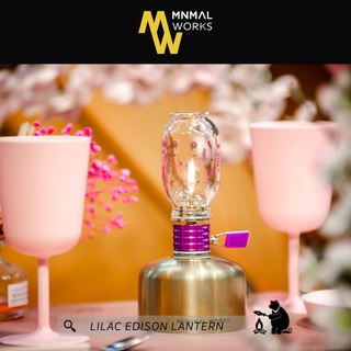 ตะเกียงเปลวเทียนรุ่น Limited Edition 2022 LILAC Edison Lantern - Minimal Works