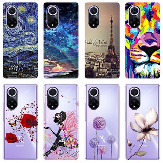 เคสสำหรับ Huawei Nova 9 Case Silicone Back Cover Soft Casing Huawei Nova9 TPU Cartoon เคส