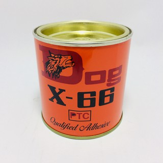 กาวยาง DOG X-66 ตราหมาขนาด 200 ml กาวติดหนัง กาวอเนกประสงค์ กาวยางหมาแดง