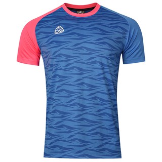 EGO SPORT EG1017 เสื้อฟุตบอลคอกลมแขนสั้น สีฟ้าเข้ม