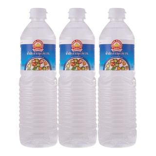 โปรโมชัน! ภูเขาทอง น้ำส้มสายชู 5% 1 ลิตร x 3 ขวด Golden Mountain Vinegar 5% 1 L x 3 Bottles