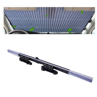 พร้อมส่ง💥Vehicle ShadeCar Retractable Sunshade Car Windshield Sun Shade Easy To Install and Use