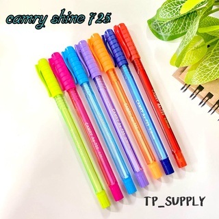 CAMRY Ballpoint Pen ปากกาลูกลื่น 0.38mm ปากกาลูกลื่น Camry AS-725 0.38 มม. ด้าม,โหล #AS-725