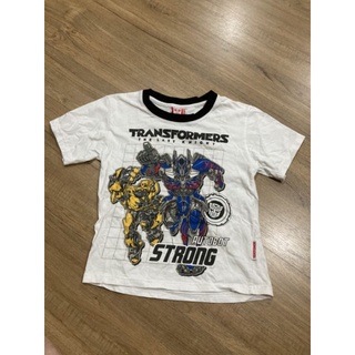 transformer เสื้อเด็ก size m :  5 ขวบS-5XL