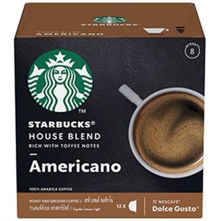 Starbucks Americano House Blend Medium Roast Starbucks Americano House ผสมผสานการย่างปานกลาง