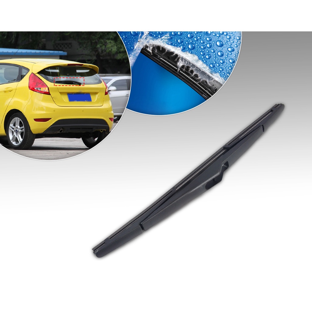 12 "ใบปัดน้ําฝนกระจกฝนด้านหลัง Fit สําหรับ Ford Fiesta 2008 +