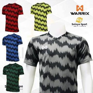 WARRIX เสื้อกีฬาคอกลมวอริกซ์ รหัส WA-211FBACL03 รุ่น KICK OFF