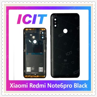 Cover Xiaomi Redmi Note 6 Pro อะไหล่ฝาหลัง หลังเครื่อง Cover อะไหล่มือถือ คุณภาพดี ICIT-Display