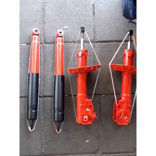 โช๊คkyb super red mazda2 ปี2008-2013 ราคาสี่ตัว มีประกัน หน้าร้านวรจักร