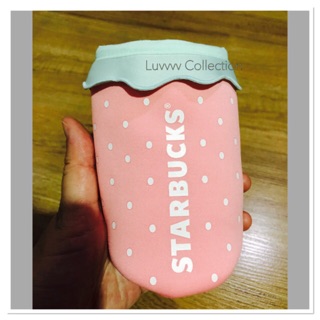 Starbucks korea Bottle Cover Pink