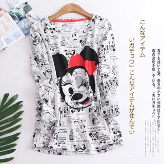 เสื้อยืดลิขสิทธิ์แท้ Minnie Mouse