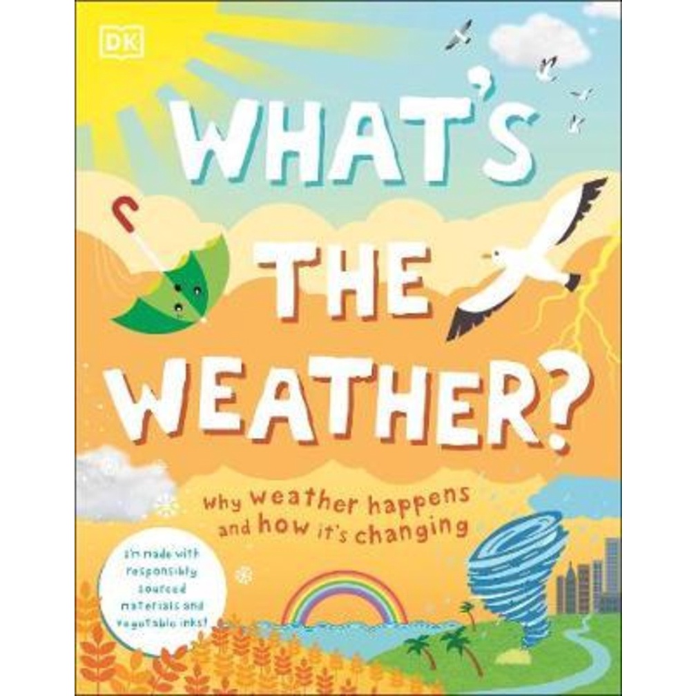 Whats The Weather? : Clouds, Climate, และ Global Warming โดย Fraser Ralston (UK edition ปกแข็ง)