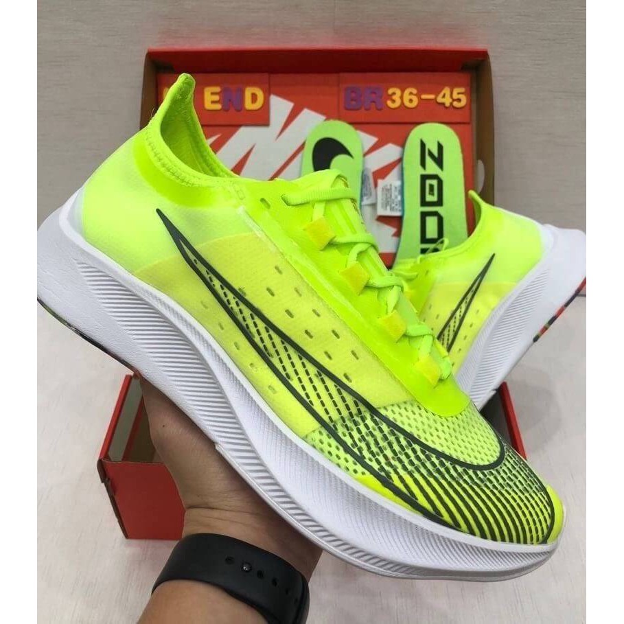 รองเท้าวิ่งไนกี้ Nike Zoom Fly3 Yellow รุ่นยอดนิยม มาใหม่