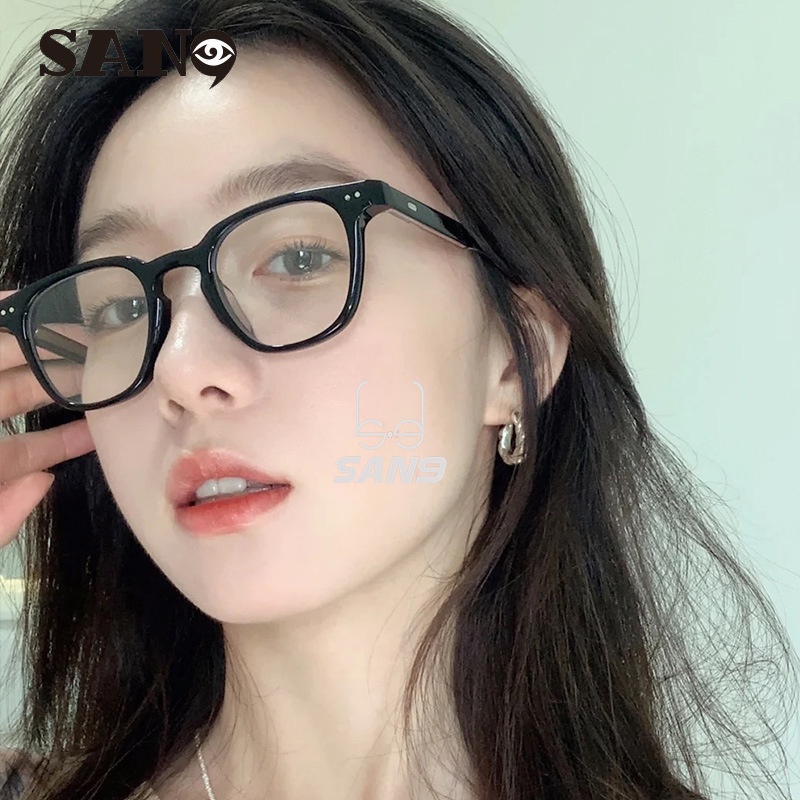 【Support wholesale】COD (San9) 2021 Korean Fashion Eyeglasses Women With Replaceable lenses