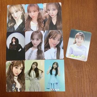 (พร้อมส่ง) เซ็ตการ์ด ยาบุกิ นาโกะ IZ*ONE HKT48