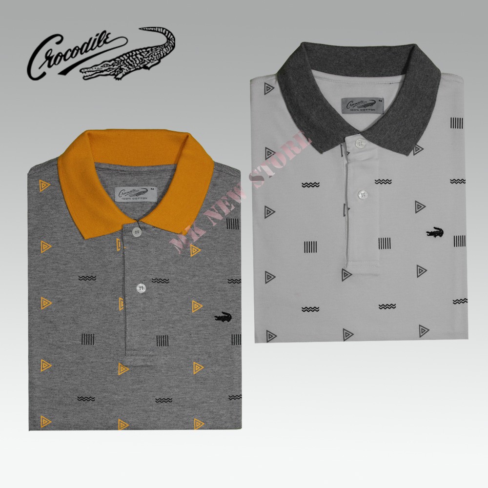 เสื้อยืดคอปกโปโลจระเข้ 223-065