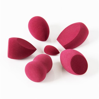 MyDestiny Super Soft Beauty Makeup Sponge Blender - Wine Red - Latex-Free Foundation Cream Blender