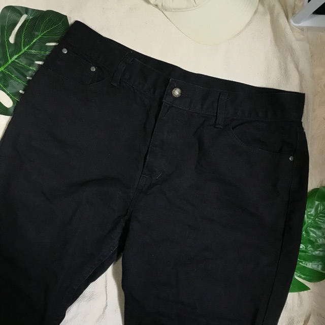 🥨กางเกงยันส์สีดำ - black jean