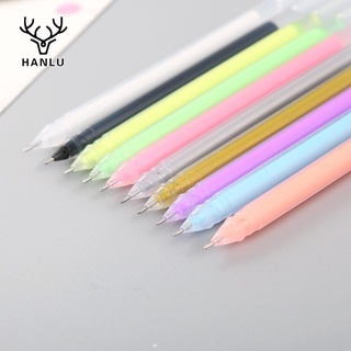 HANLU น่ารักสูงความจุมากแสงสีพาสเทลกราฟฟิตีปากกา1ชิ้น   ขนาดใหญ่ปากกาพาสเทลMulti-สีGraffitiปากกาปากกาสีตกแต่งปากกาไฮไลท์ ปากกาหลากสี สีเมจิก อุปกรณ์วาดรูป ปากกาสีจดสรุป