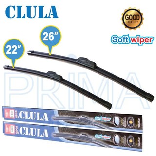 ใบปัดน้ำฝน CLULA ขนาด 22"+26" จำนวน 1 คู่