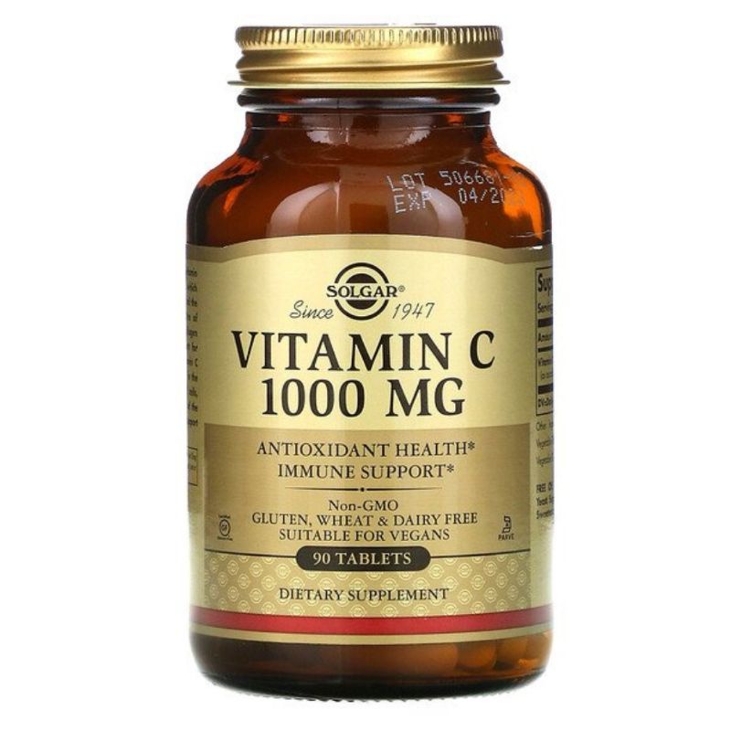 Solgar, Ester-C Plus, Vitamin C, 1000 mg, 90 Tablets