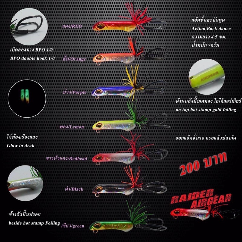 เหยื่อAirgear Raider