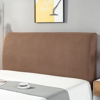 🍂COD🍂 ผ้าคลุมหัวเตียง 5 ฟุต 6 ฟุต ผ้าโพลีเอสเตอร์ มี 5 ขนาดไซส์เตียง Bed Headboares Bedside Cover