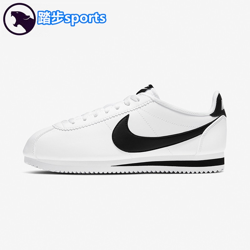 Nikeรองเท้าไนกี้CLASSIC CORTEZสีขาวสีดำย้อนยุค Argan รองเท้าลำลองผู้ชายรองเท้า807471-101
