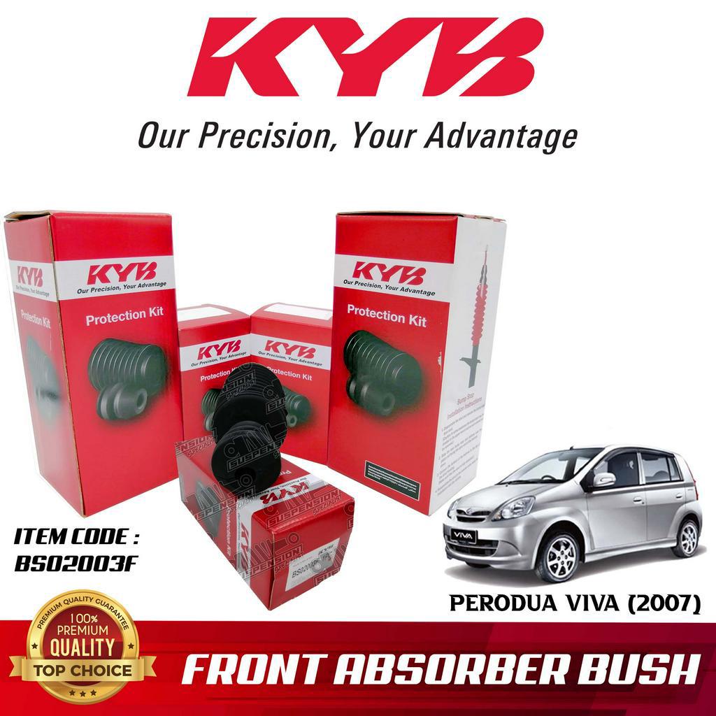 PERODUA VIVA / VIVA ELITE (2007–2025) ABSORBER BUSH BERSAMA COVER DEPAN KYB BS02003F (1 PASANG)