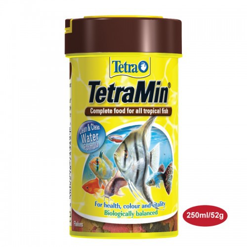 Tetra Min Flakes อาหารปลา 250ml / 52g