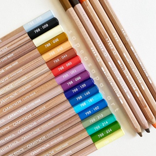 (Part 1/2) สีไม้พาสเทล แยกแท่ง Caran D’Ache รุ่น PASTEL PENCILS