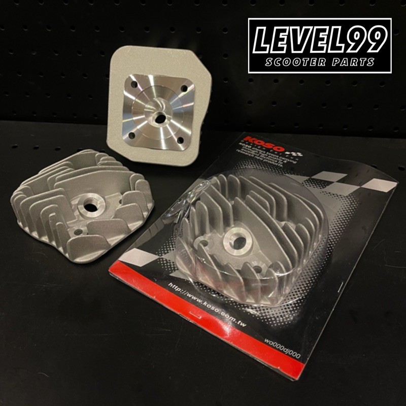 ฝาสูบแต่ง Dio KOSO สำหรับลูก 44/48/50 มิล