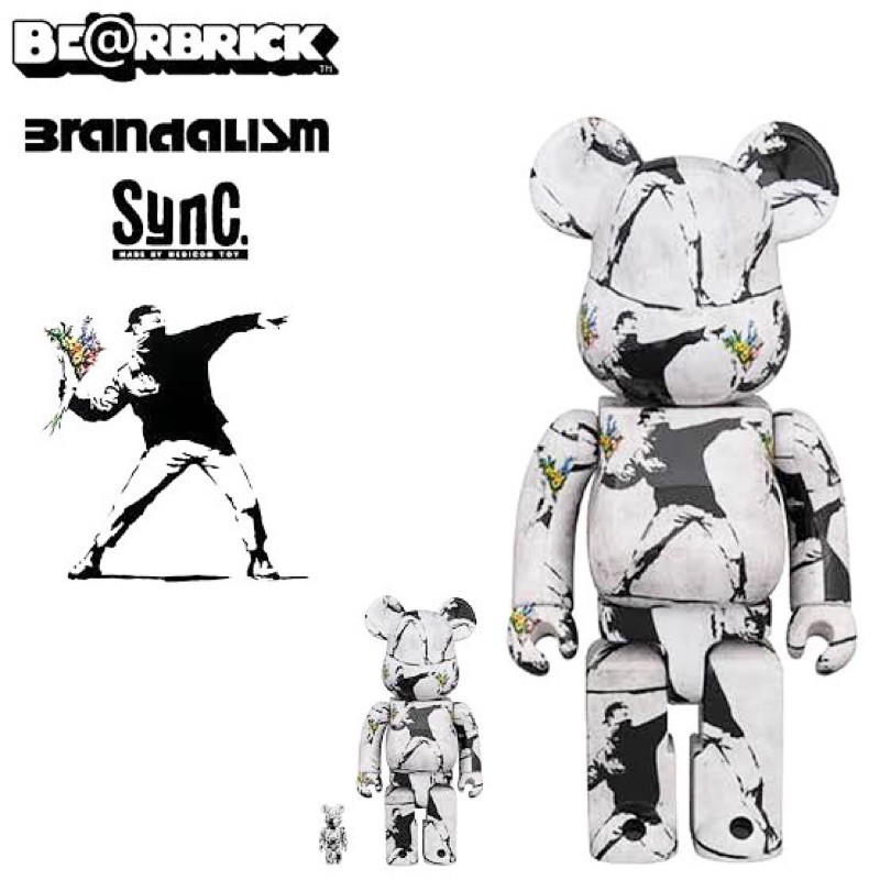 BE@RBRICK FLOWER BOMBER 100％ & 400％ minimalistgolfswing.com