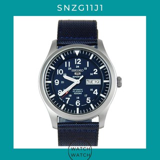 Seiko นาฬิกาข้อมือชาย SNZG11J1 Sports Analog Automatic Mens Watch